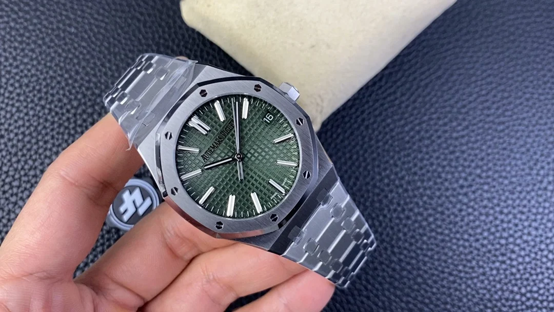 Audemars Piguet Rose Gold Green Dial 15510
