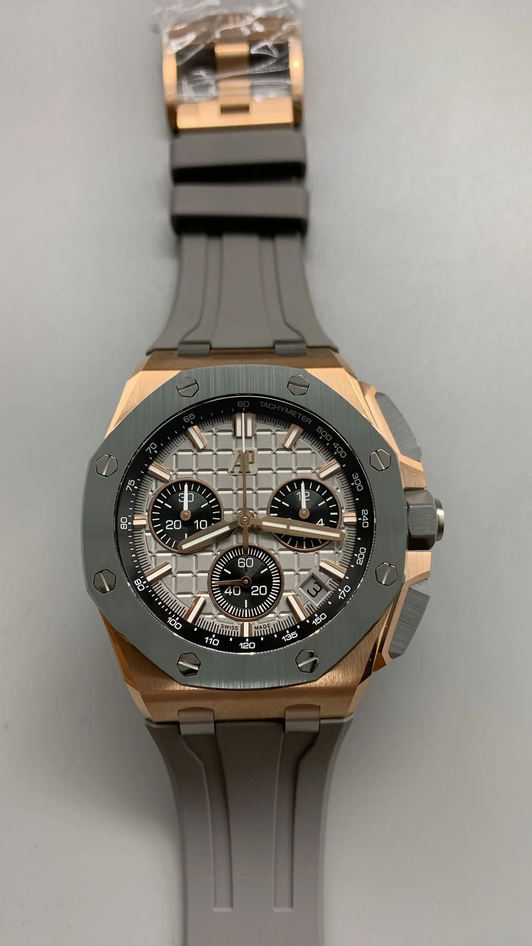 Audemars Piguet Rose Gold Grey Dial 26420