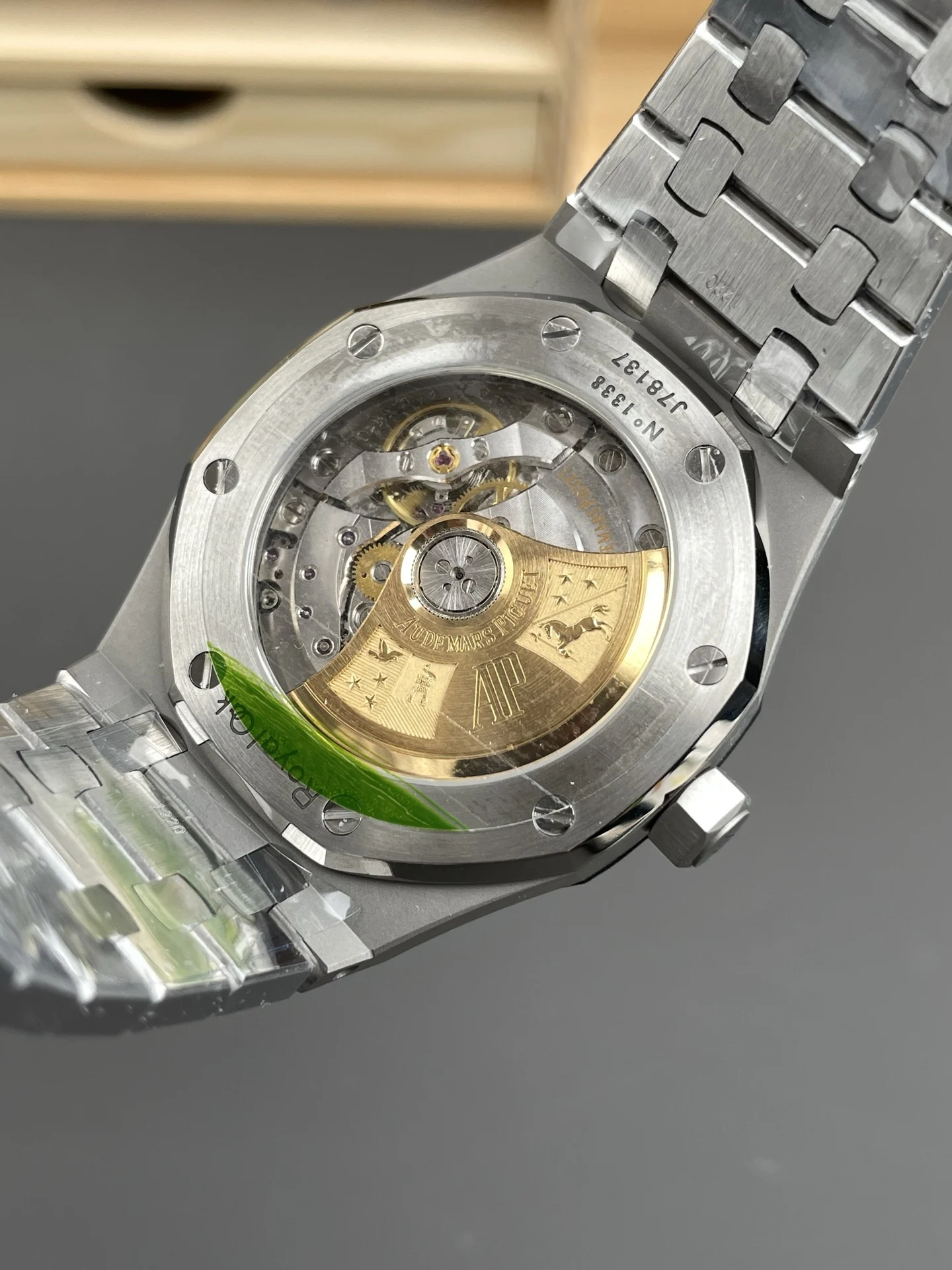 Audemars Piguet Royal Oak 15450 — photographed off the sweep