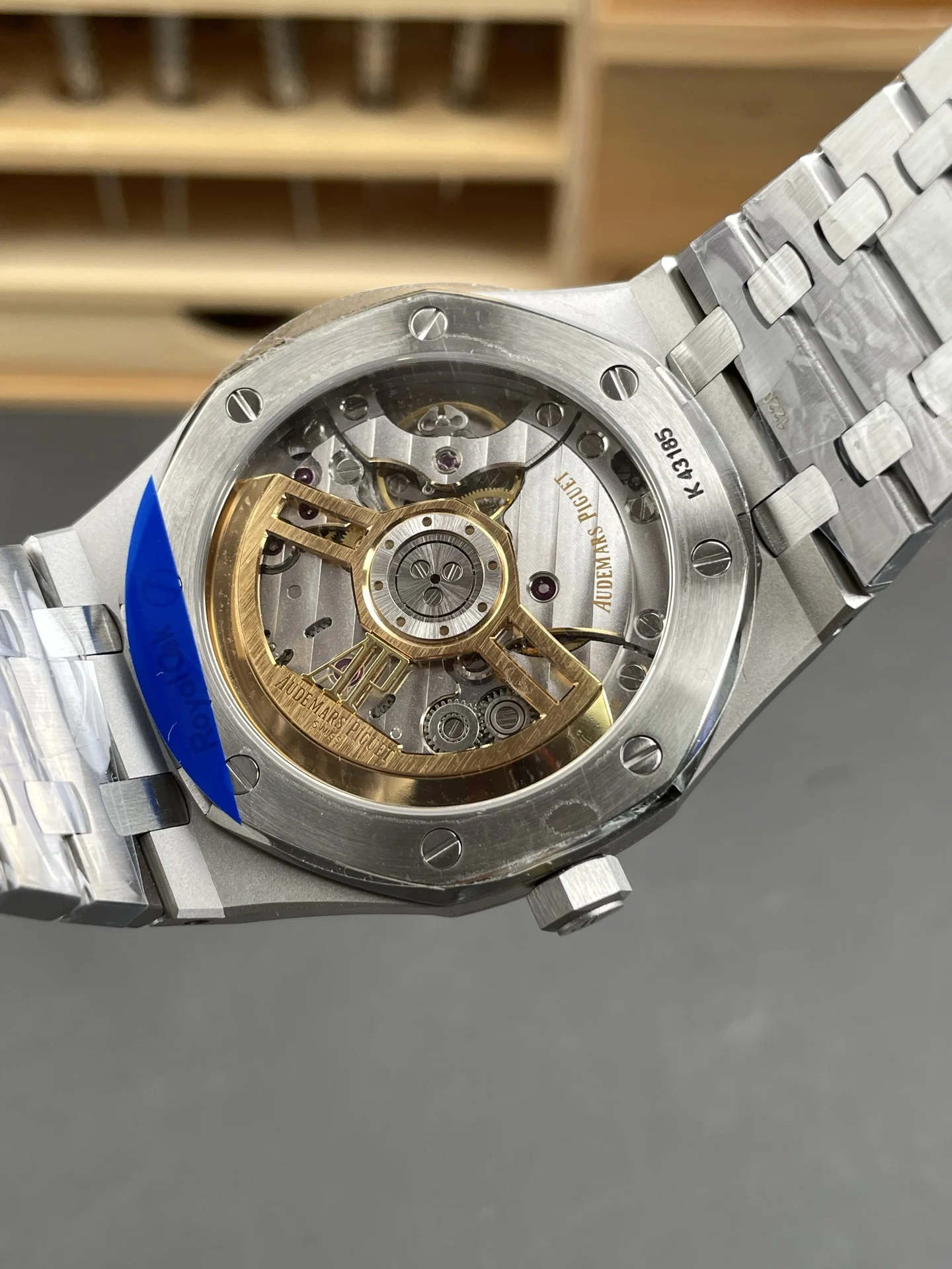 Audemars Piguet Royal Oak 15510 — photographed off the sweep