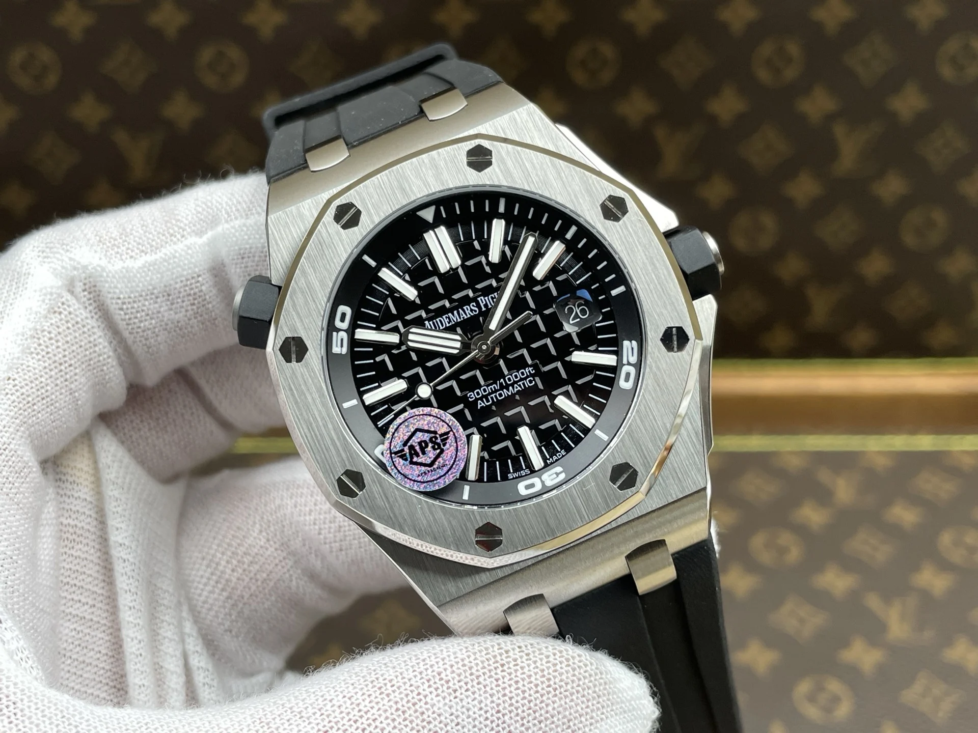 Audemars Piguet Royal Oak 15703 — photographed off the sweep