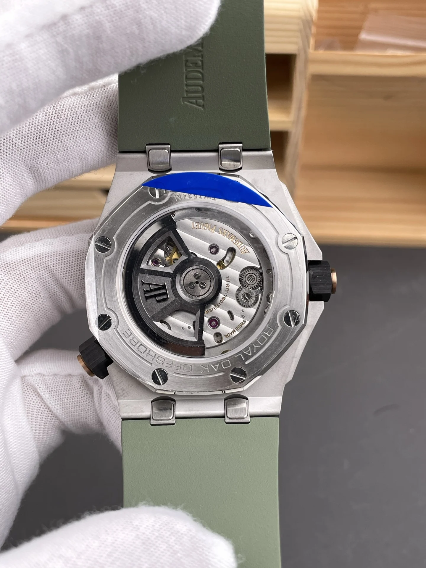 Audemars Piguet Royal Oak 15720 — photographed off the sweep