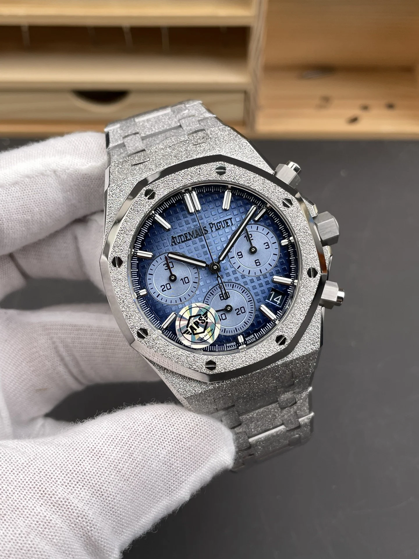Audemars Piguet Royal Oak 26240 — photographed off the sweep