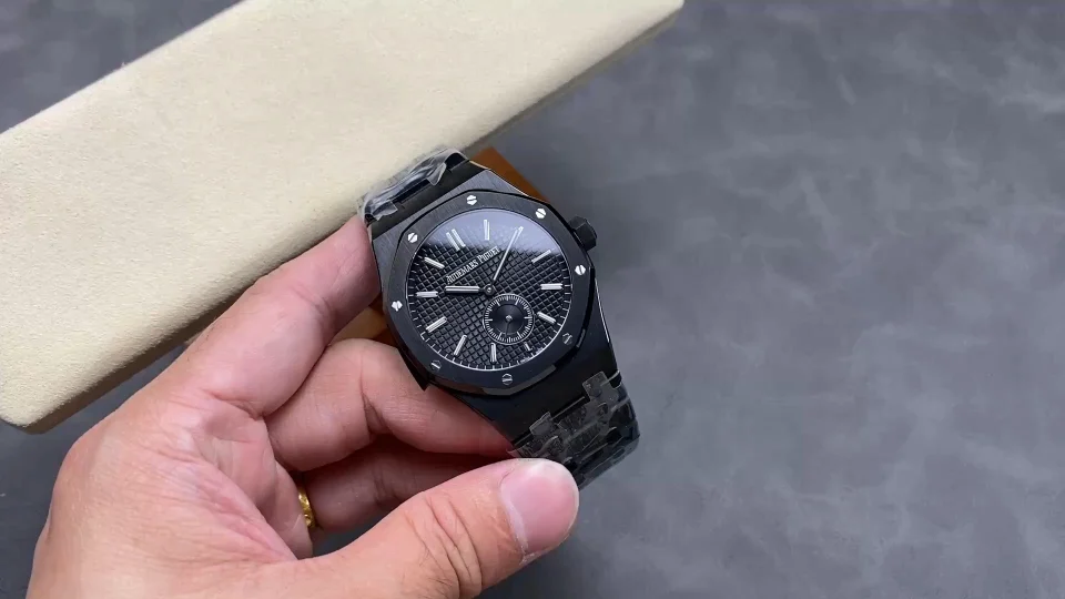 Audemars Piguet Royal Oak 26591IP — photographed off the sweep