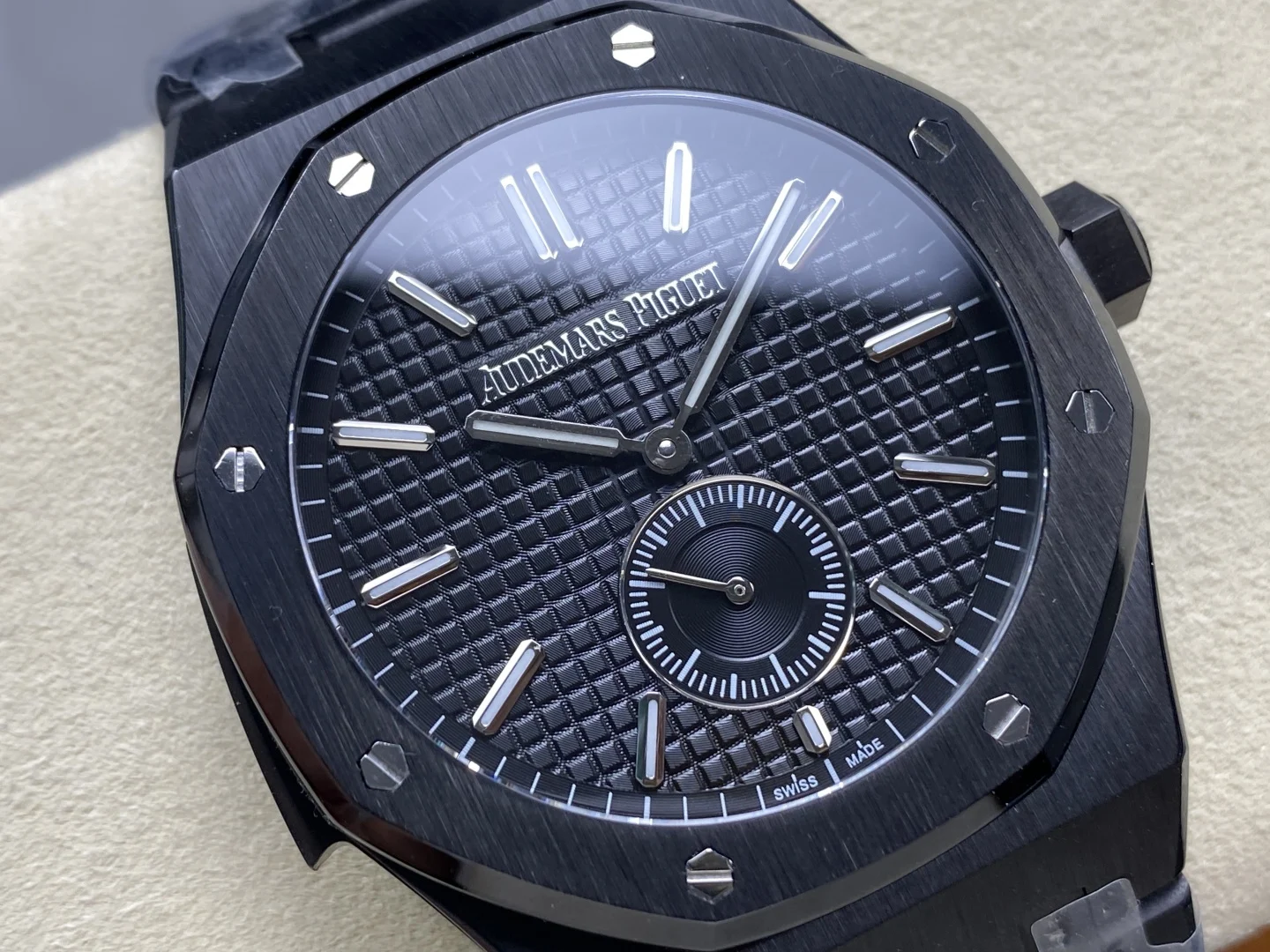 Audemars Piguet Royal Oak 26591IP — photographed off the sweep