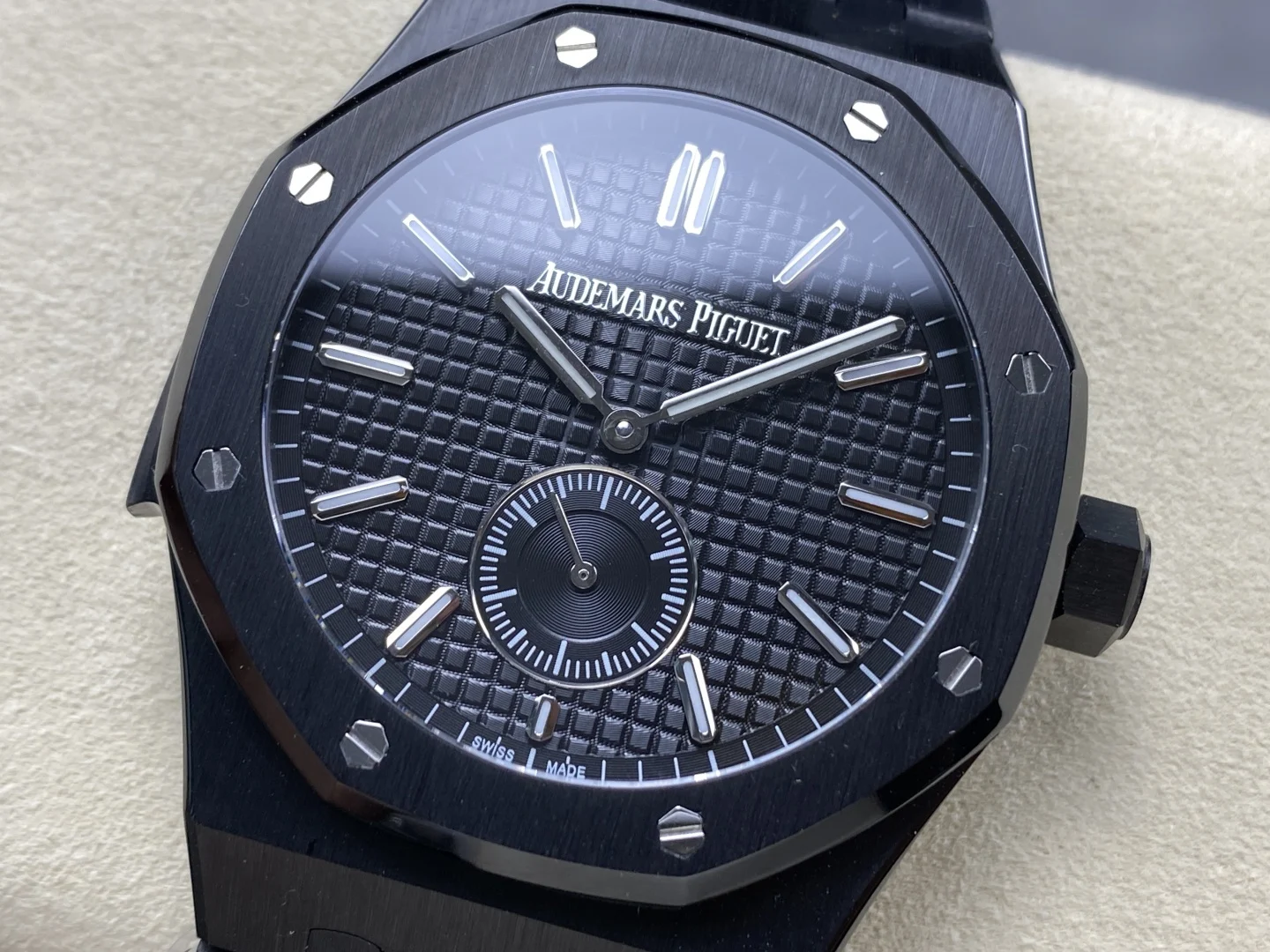 Audemars Piguet Royal Oak 26591IP — photographed off the sweep