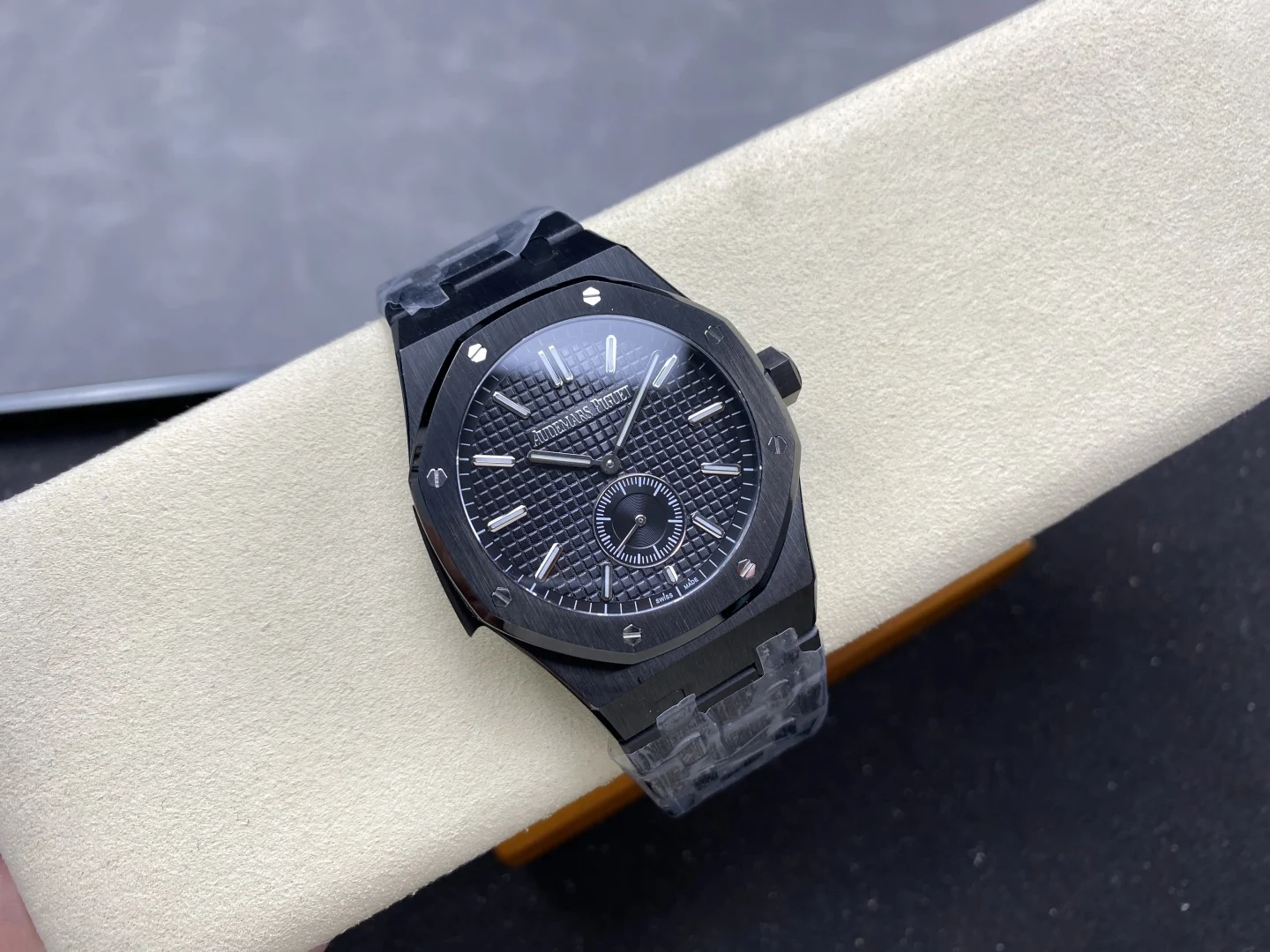 Audemars Piguet Royal Oak 26591IP — photographed off the sweep