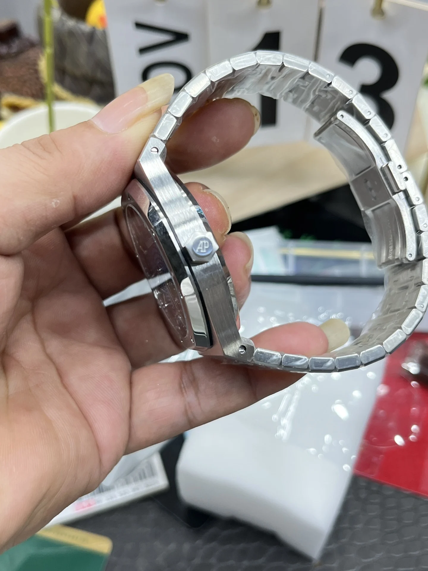Audemars Piguet Royal Oak 26730ST — photographed off the sweep
