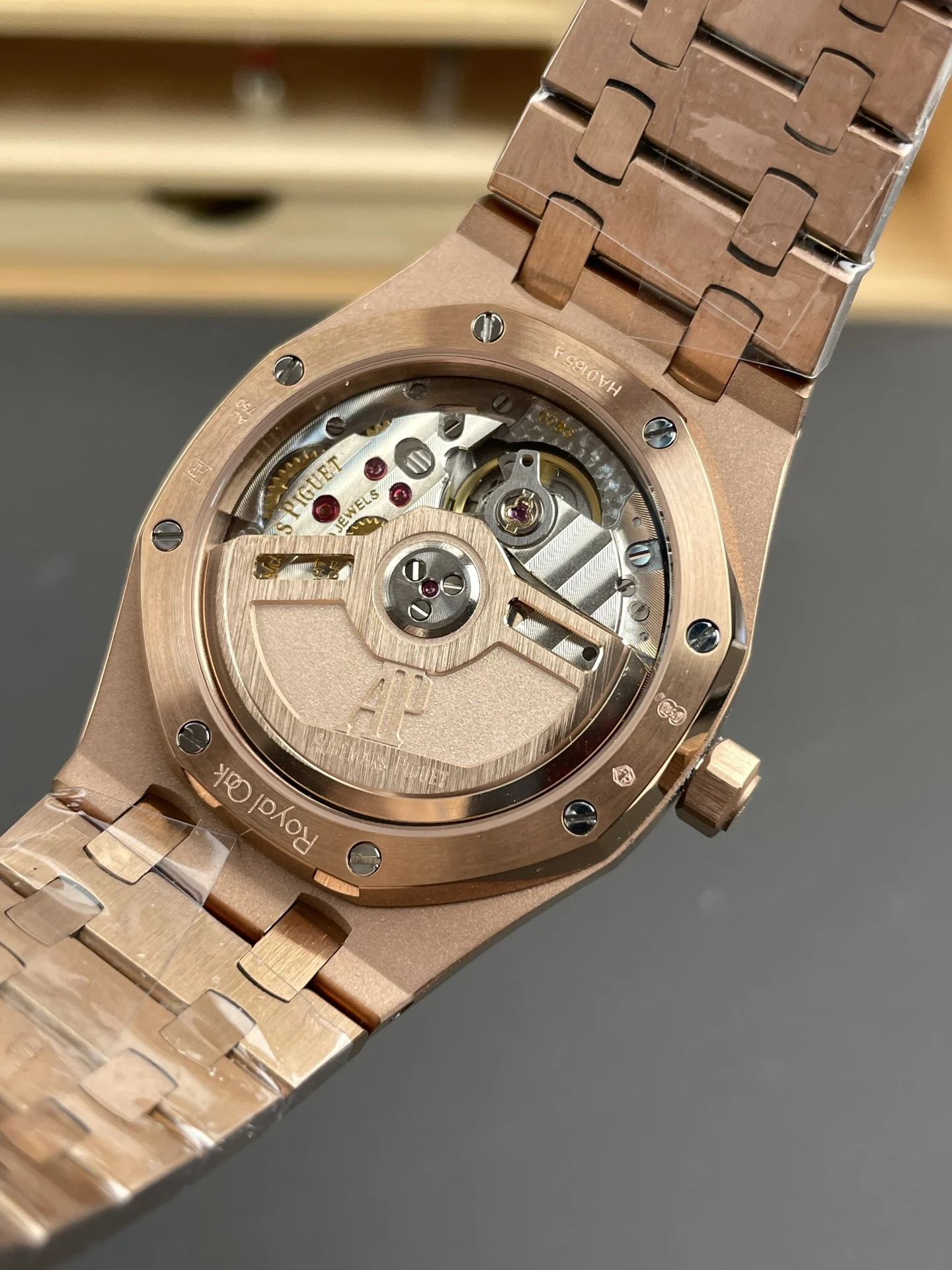 Audemars Piguet Royal Oak 77351OR — photographed off the sweep