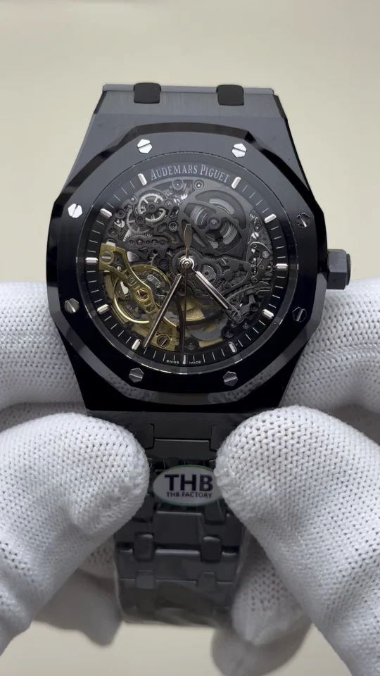 Audemars Piguet Royal Oak Ceramic Black Dial 15416