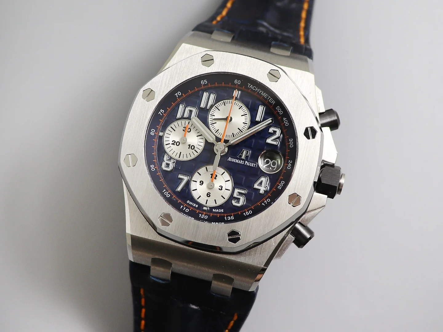 Audemars Piguet Royal Oak Ceramic — photographed off the sweep