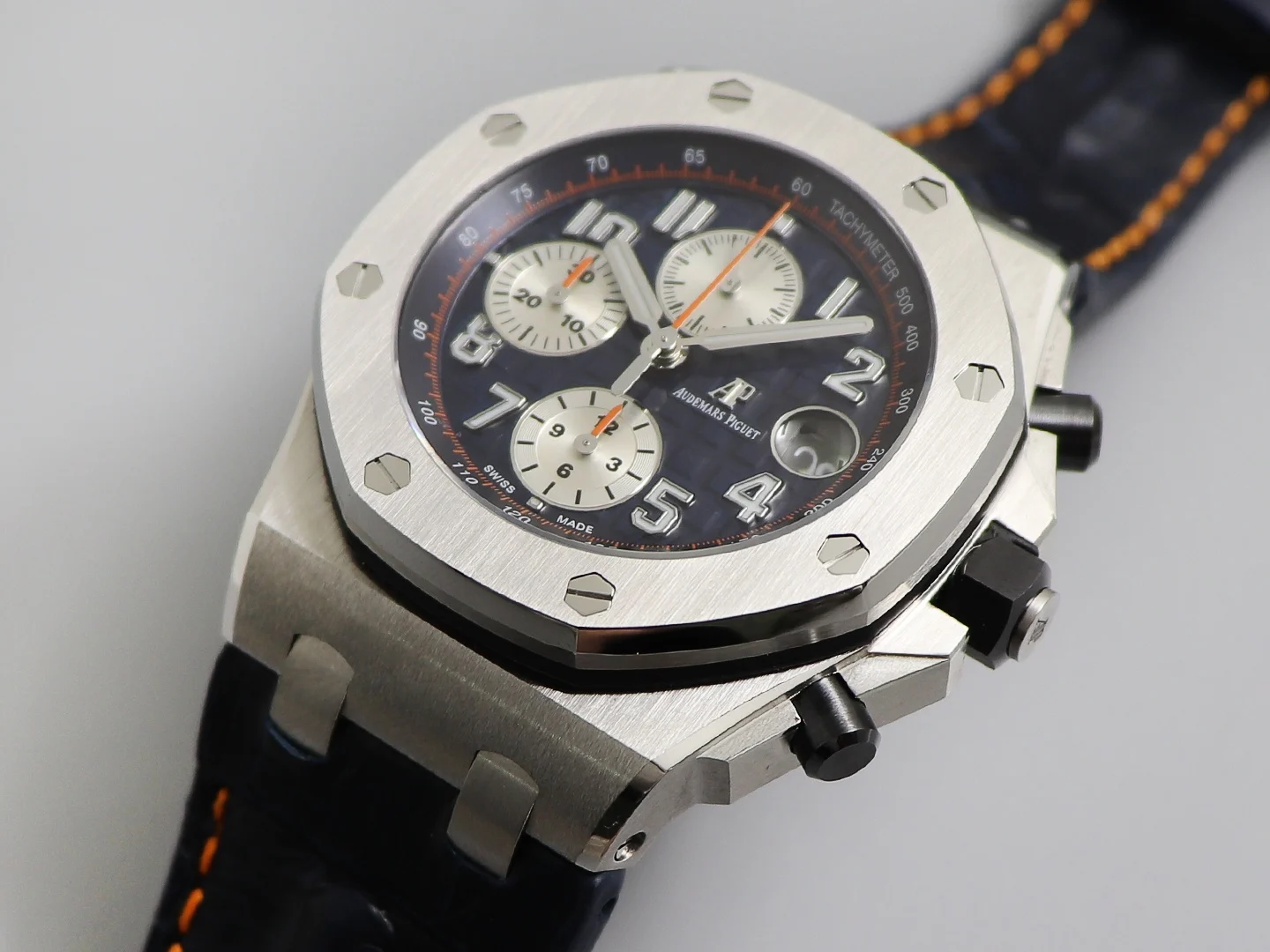 Audemars Piguet Royal Oak Ceramic — photographed off the sweep