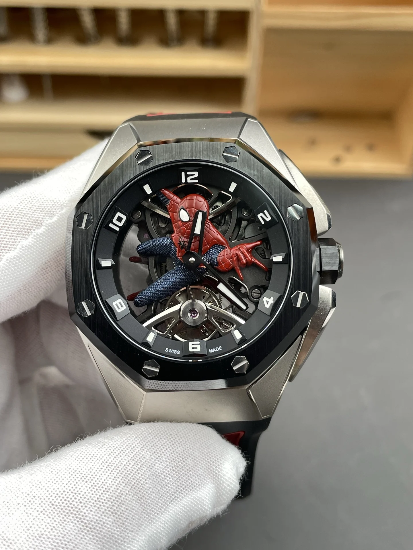 Audemars Piguet Royal Oak Concept Tourbillon 26631 42mm — photographed off the sweep
