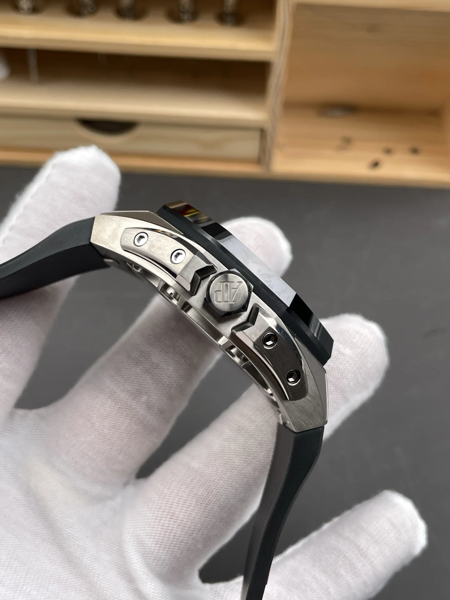 Audemars Piguet Royal Oak Concept Tourbillon 26631 42mm — photographed off the sweep