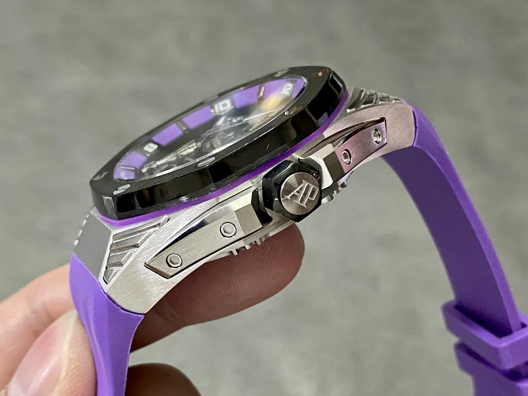 Audemars Piguet Royal Oak Concept Tourbillon White Gold Black Dial 26620 42mm — photographed off the sweep