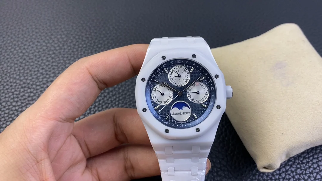 Audemars Piguet Royal Oak Moon Phase Tapisserie Ceramic 41mm
