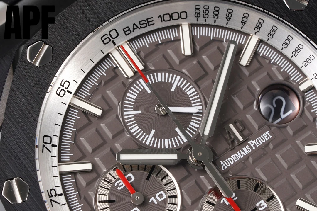Audemars Piguet Royal Oak Offshore 26405 — photographed off the sweep