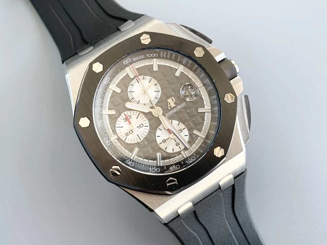 Audemars Piguet Royal Oak Offshore Ceramic — photographed off the sweep