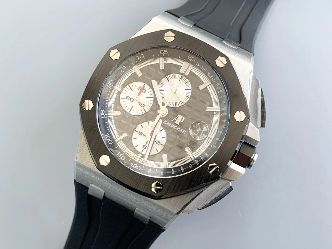 Audemars Piguet Royal Oak Offshore Ceramic — photographed off the sweep