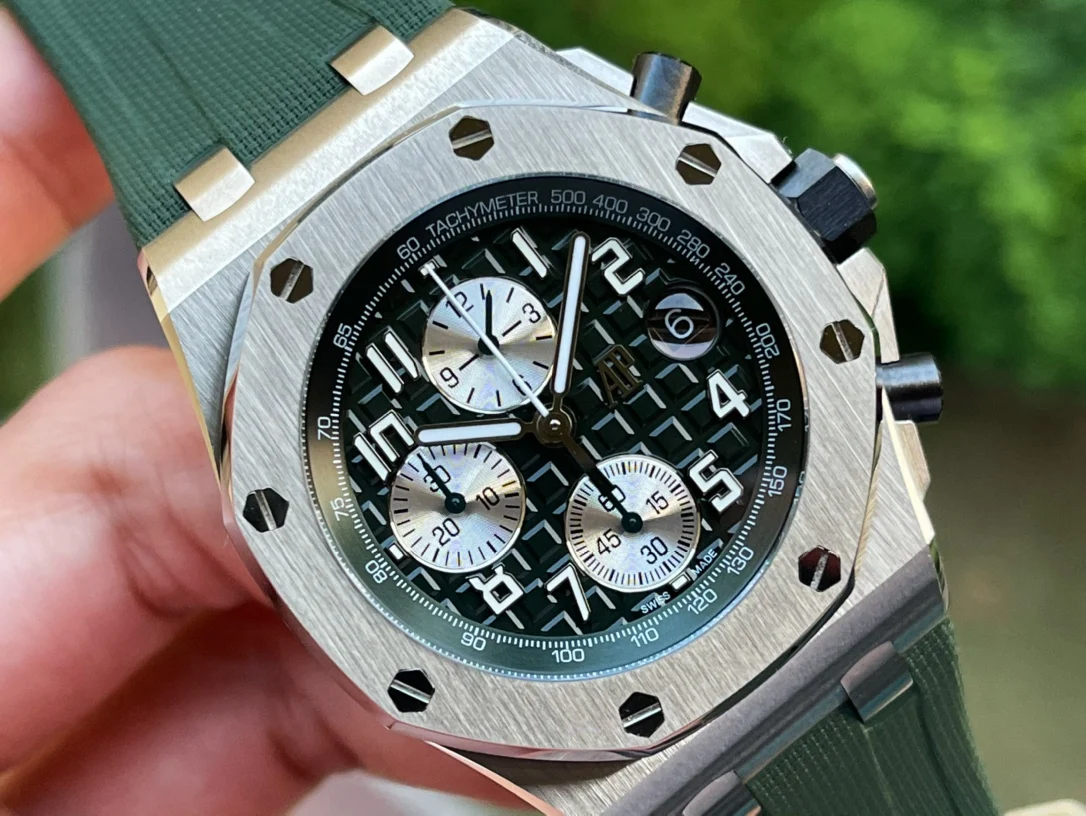 Audemars Piguet Royal Oak Offshore Ceramic 26238 — photographed off the sweep