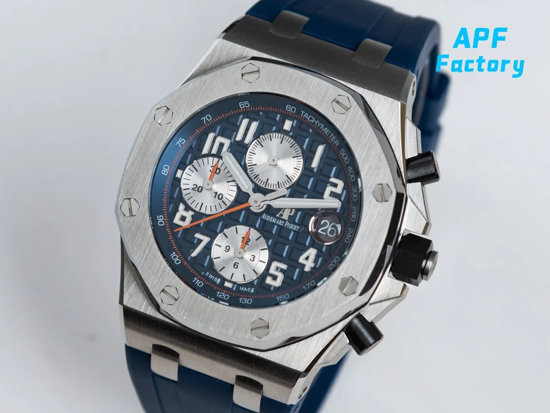 Audemars Piguet Royal Oak Offshore Ceramic 26470 42mm — photographed off the sweep