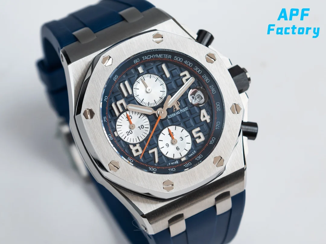 Audemars Piguet Royal Oak Offshore Ceramic 26470 42mm — photographed off the sweep