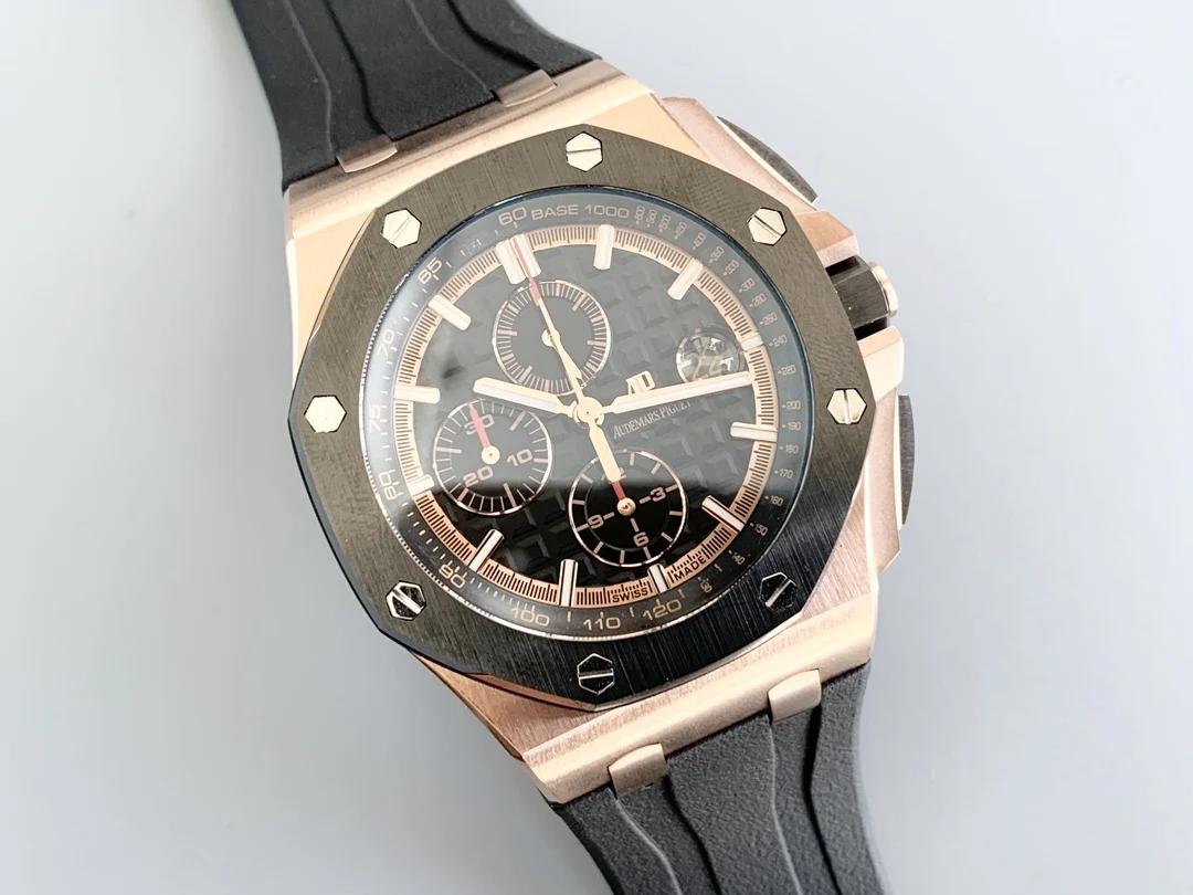 Audemars Piguet Royal Oak Offshore Ceramic — photographed off the sweep