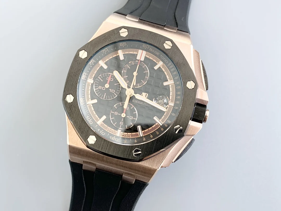 Audemars Piguet Royal Oak Offshore Ceramic — photographed off the sweep