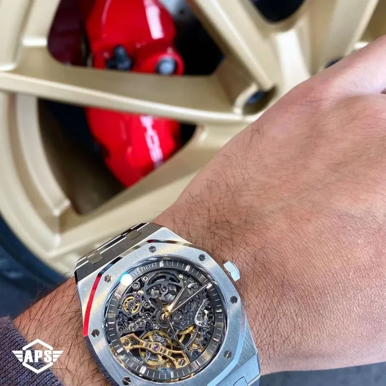 Audemars Piguet Royal Oak Offshore Rose Gold Grey Dial 15407ST.OO.1220ST.01 41mm