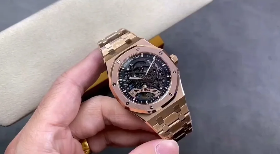 Audemars Piguet Royal Oak Offshore Rose Gold Grey Dial 15407ST.OO.1220ST.01 41mm