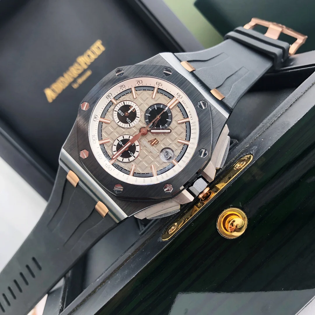 Audemars Piguet Royal Oak Offshore Steel — photographed off the sweep