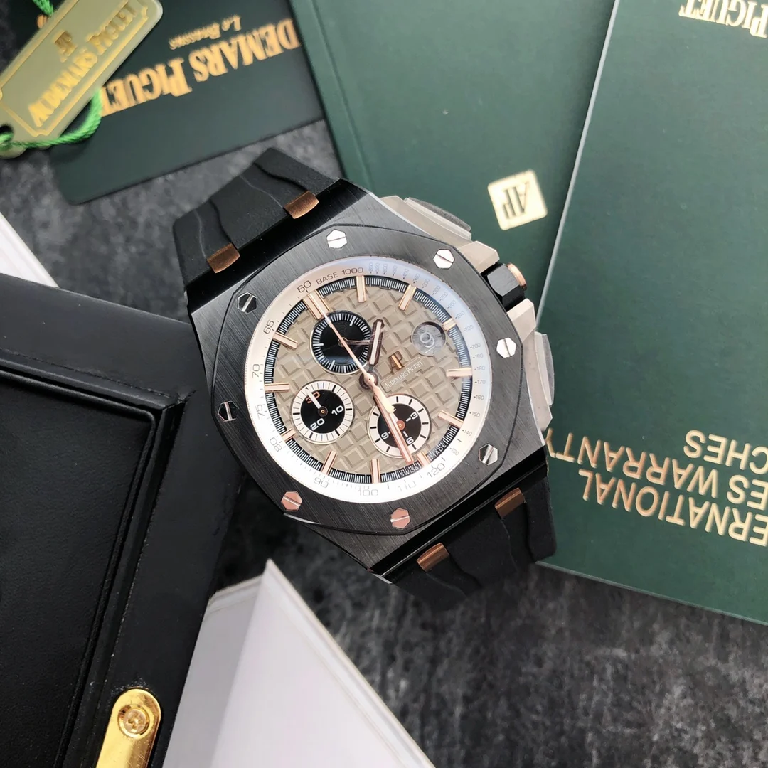 Audemars Piguet Royal Oak Offshore Steel — photographed off the sweep