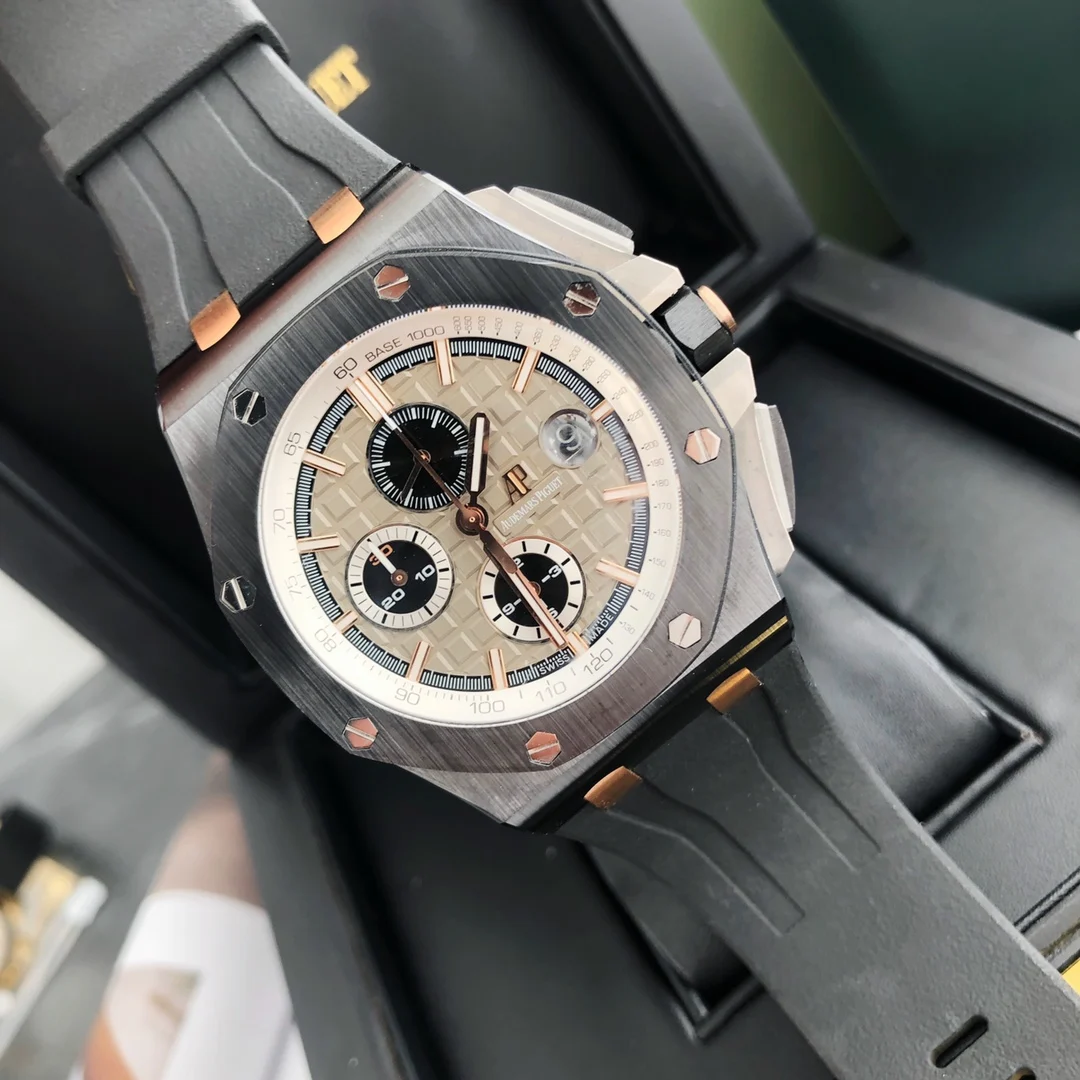 Audemars Piguet Royal Oak Offshore Steel — photographed off the sweep