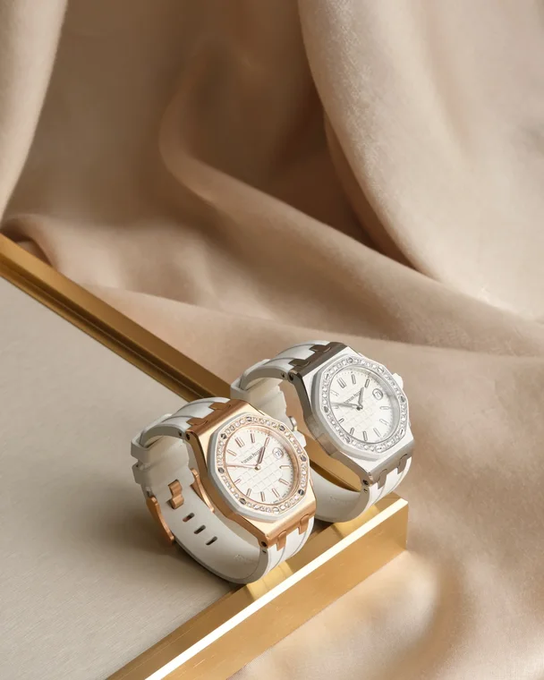 Audemars Piguet Royal Oak Offshore Tapisserie White Gold