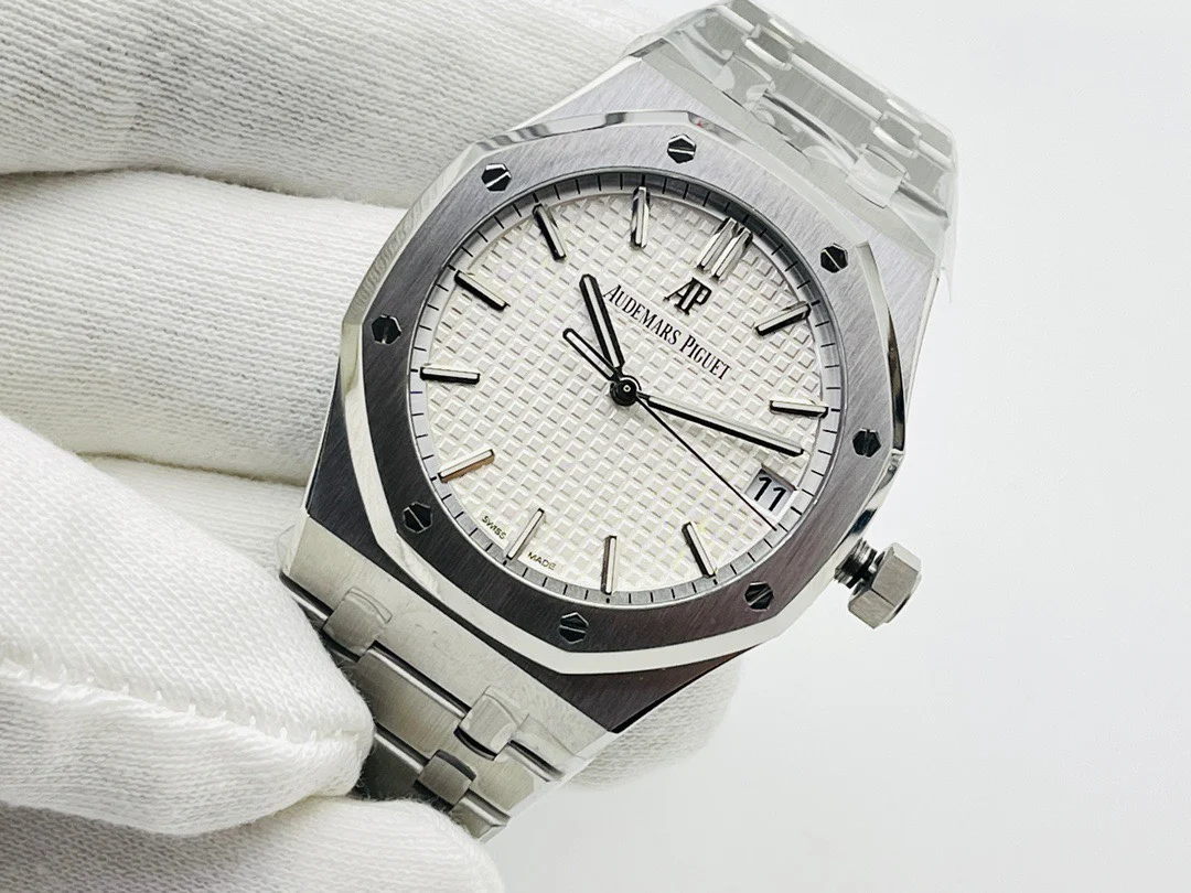 Audemars Piguet Royal Oak Steel — photographed off the sweep