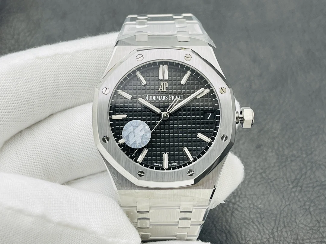 Audemars Piguet Royal Oak Steel — photographed off the sweep
