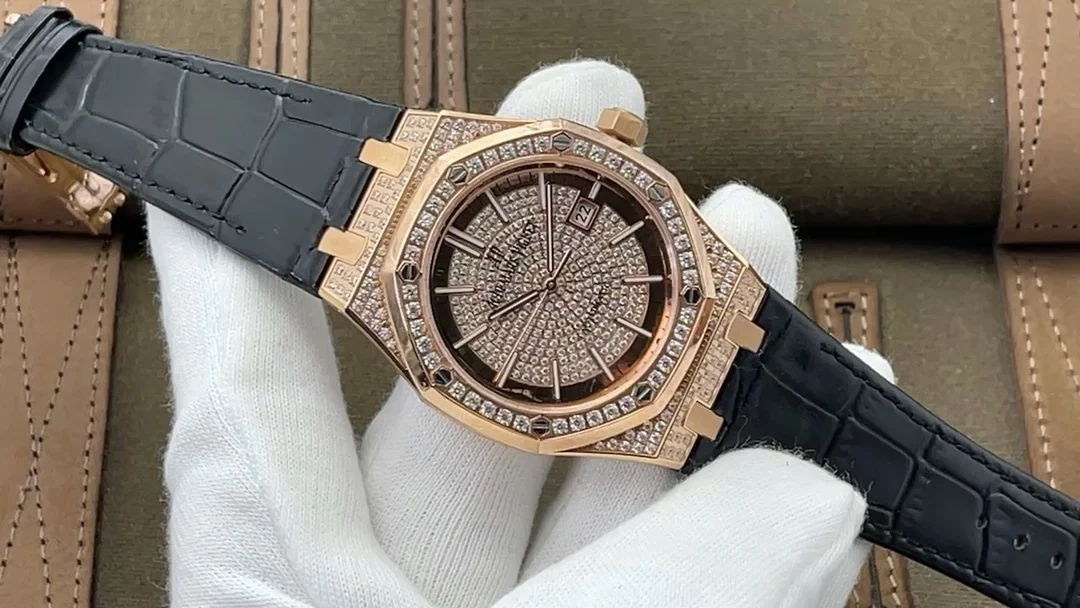 Audemars Piguet Royal Oak Steel Diamond-Set 15400