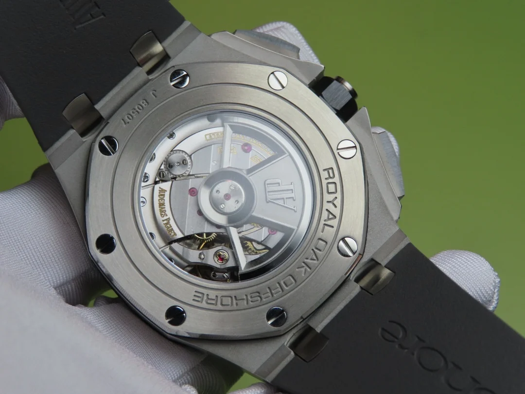 Audemars Piguet Royal Oak Steel Diamond-Set — photographed off the sweep