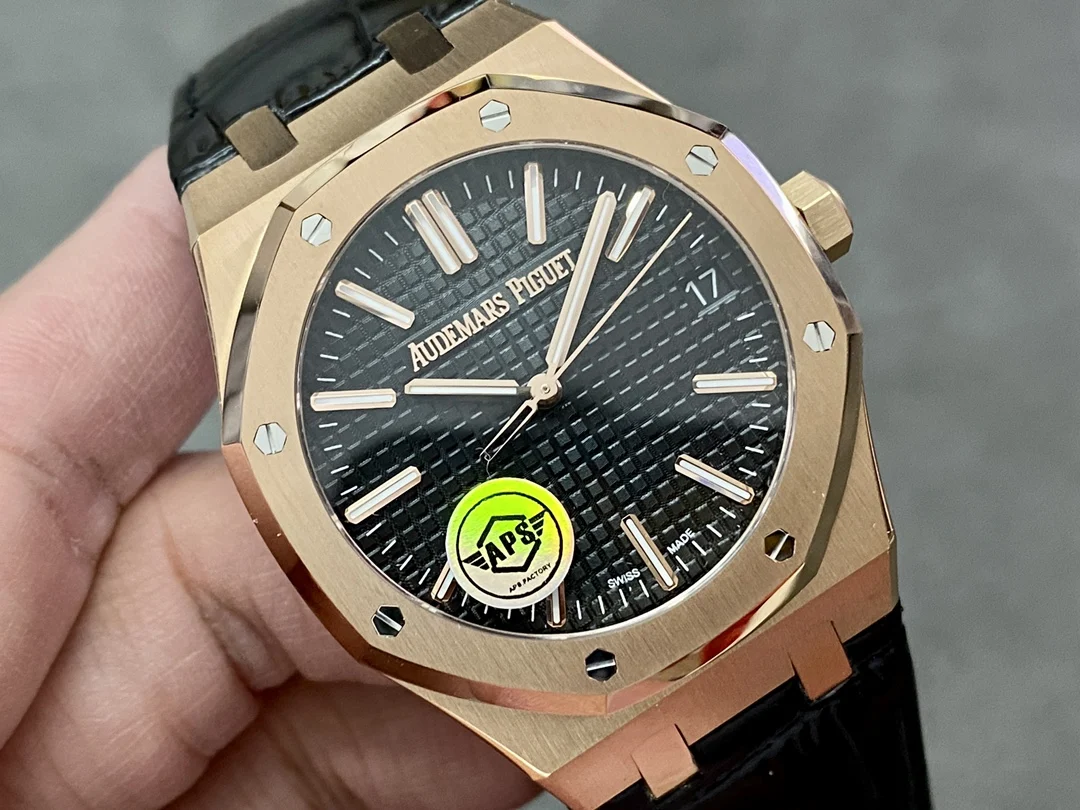 Audemars Piguet Royal Oak Steel — photographed off the sweep