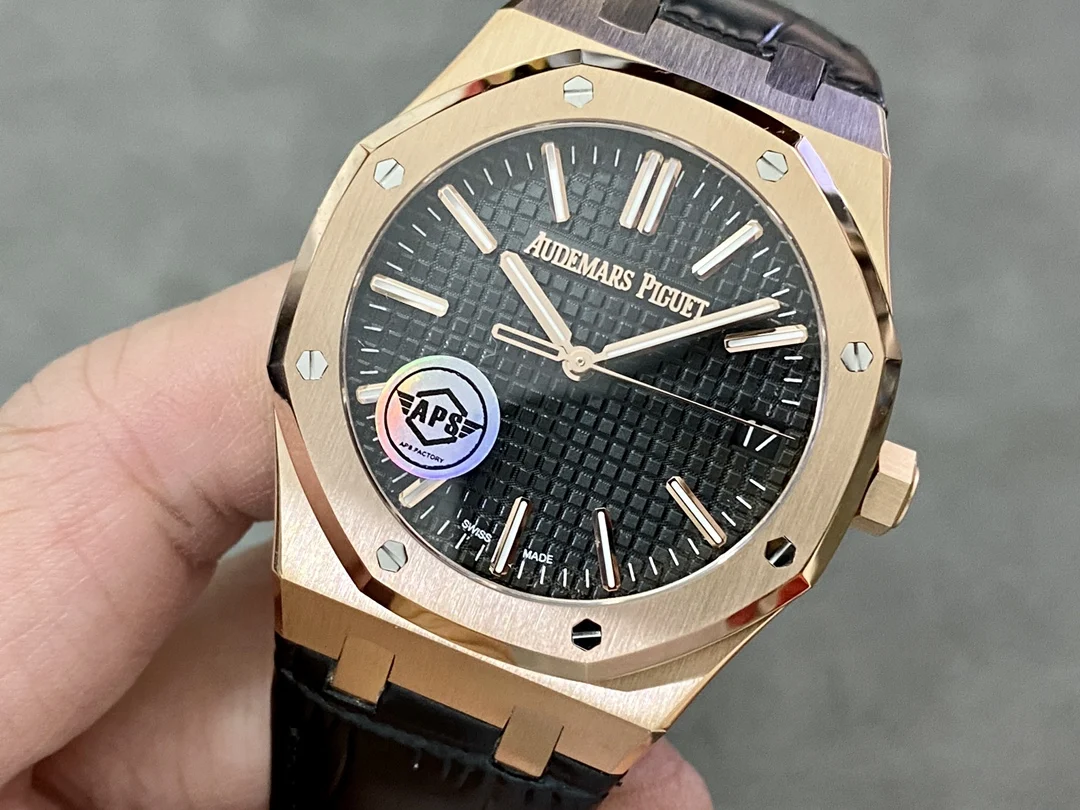 Audemars Piguet Royal Oak Steel — photographed off the sweep
