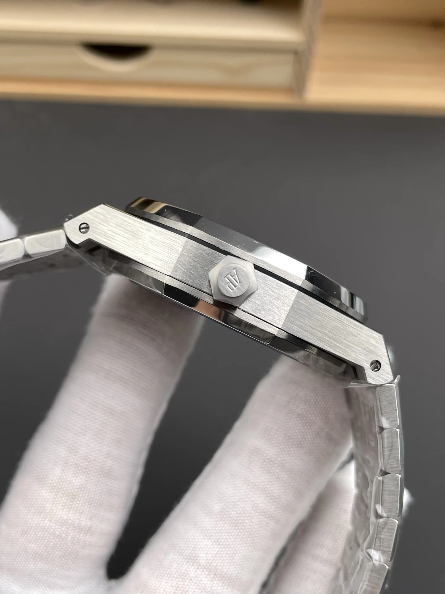 Audemars Piguet Royal Oak Tourbillon 26530 — photographed off the sweep