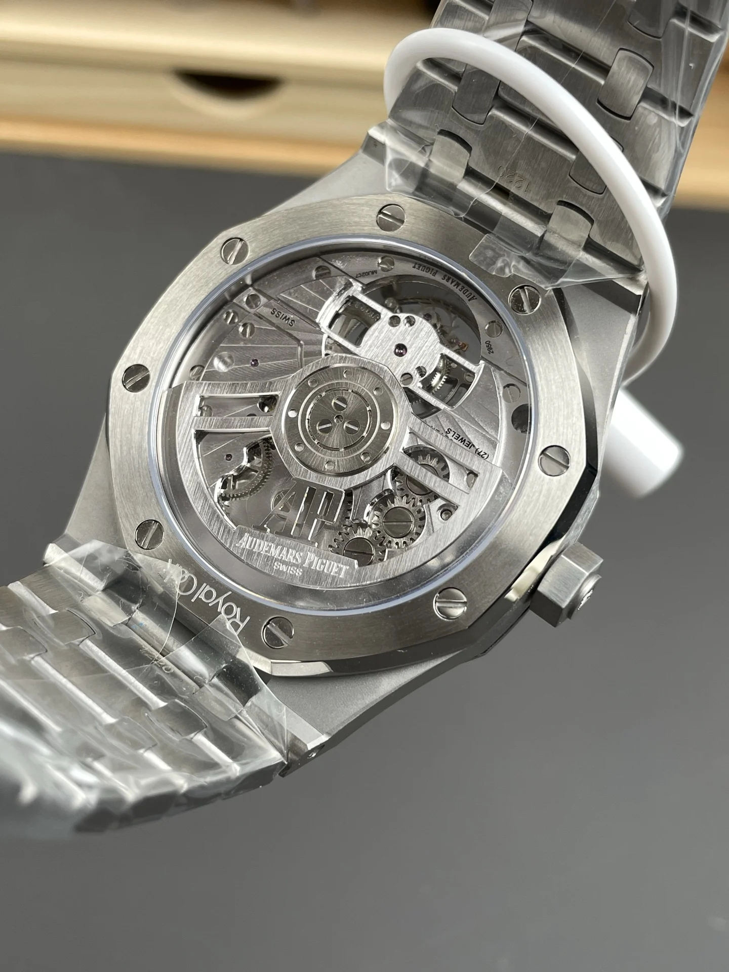 Audemars Piguet Royal Oak Tourbillon 26530 — photographed off the sweep