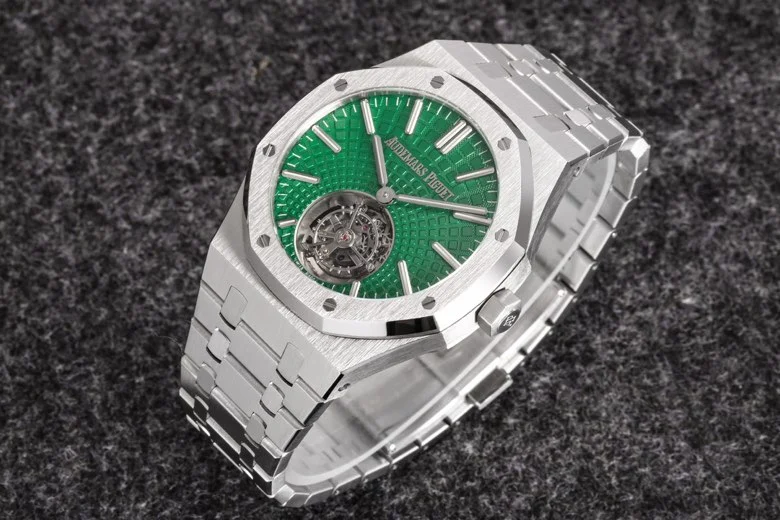 Audemars Piguet Royal Oak Tourbillon 26530ST.OO.1220ST.01 — photographed off the sweep