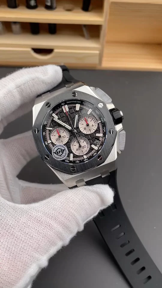 Audemars Piguet Steel Black Dial 26420