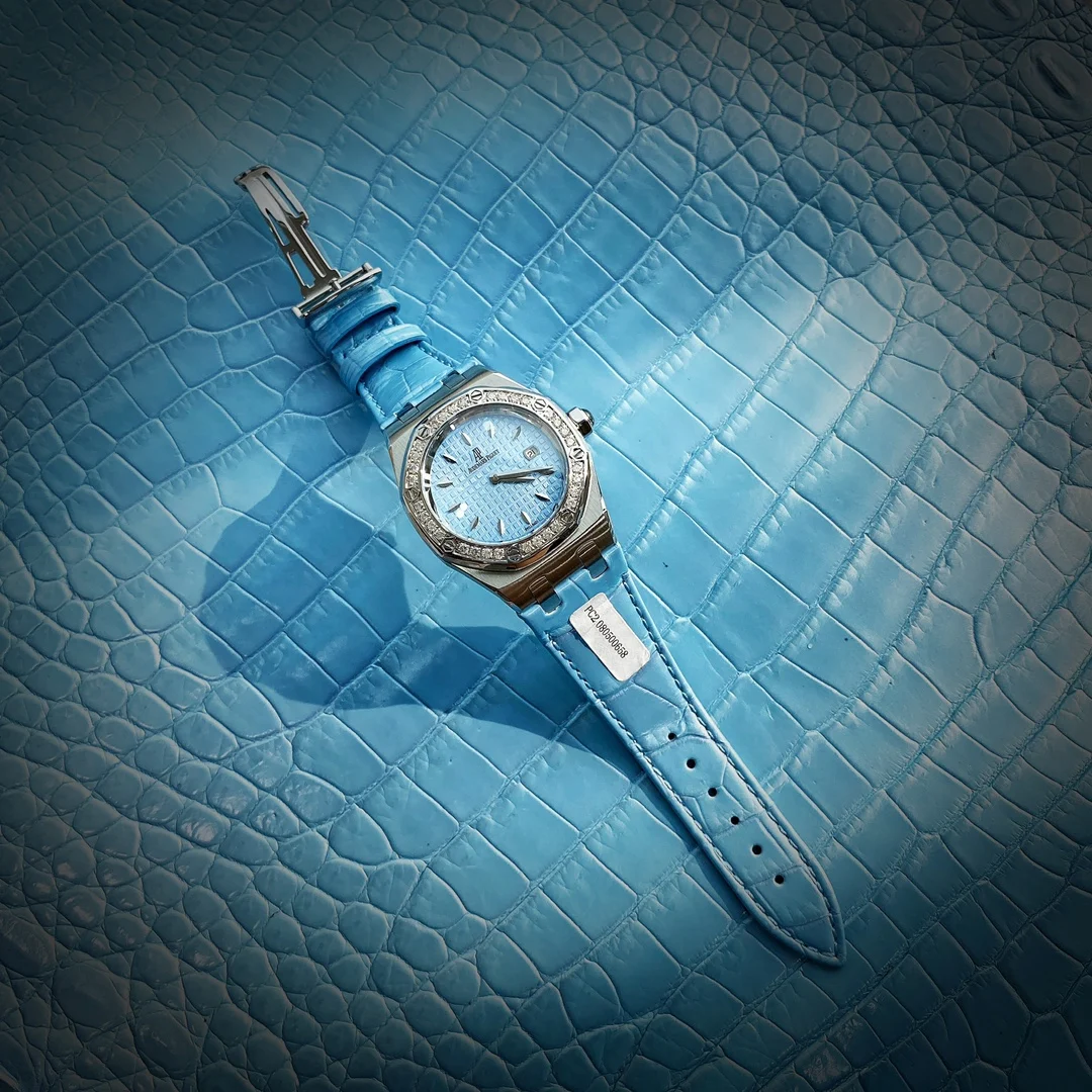 Available in four colors — photographed off the sweep