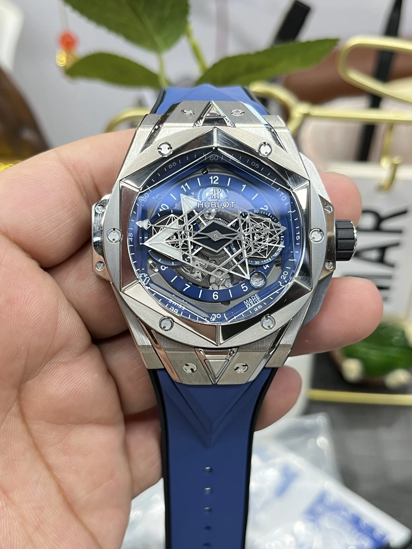 BBF Tattoo Gen 2 / 45mm*16.6mm / 1240 Fully Automatic Flyback — photographed off the sweep