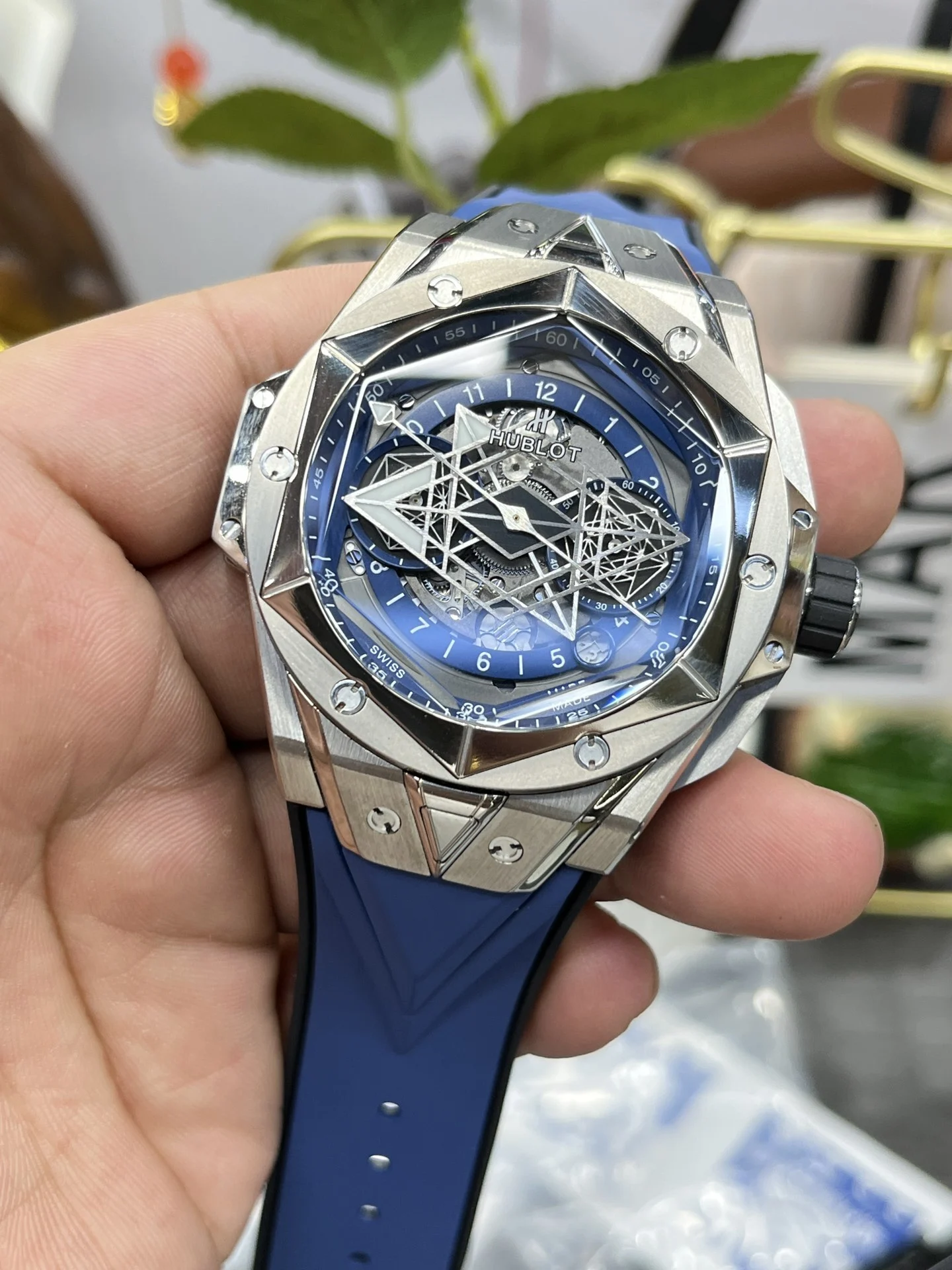 BBF Tattoo Gen 2 / 45mm*16.6mm / 1240 Fully Automatic Flyback — photographed off the sweep