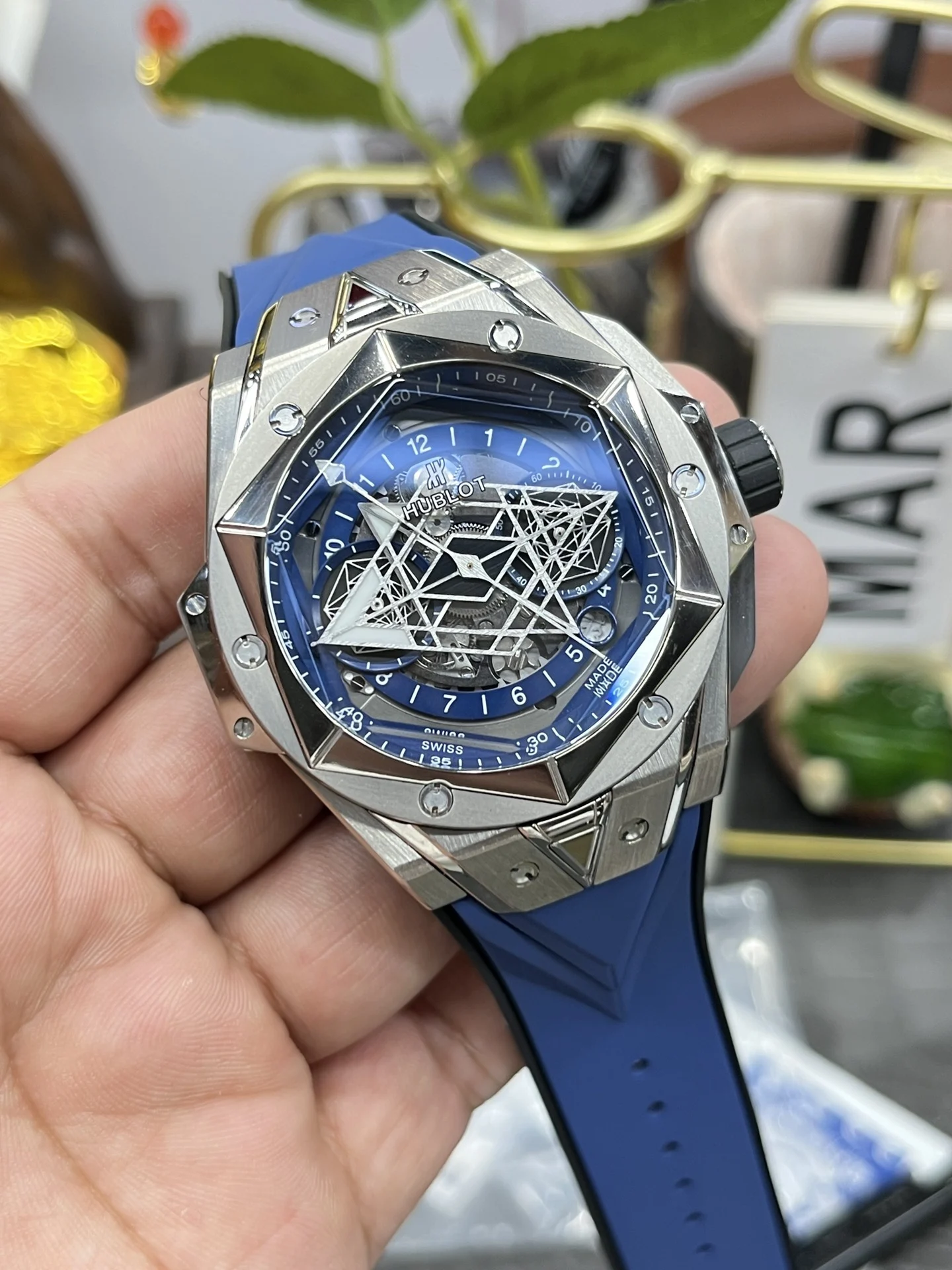 BBF Tattoo Gen 2 / 45mm*16.6mm / 1240 Fully Automatic Flyback — photographed off the sweep