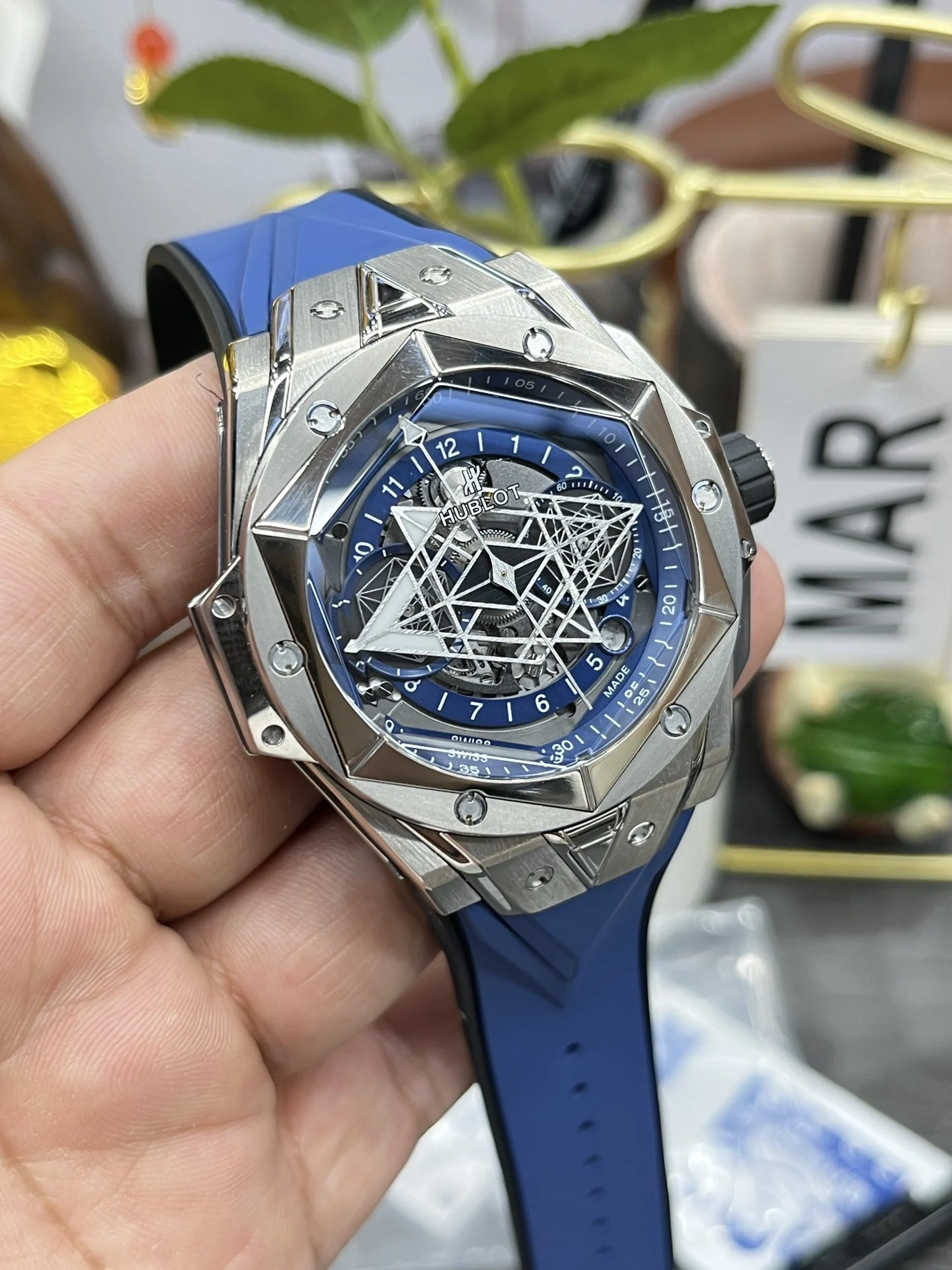 BBF Tattoo Gen 2 / 45mm*16.6mm / 1240 Fully Automatic Flyback — photographed off the sweep