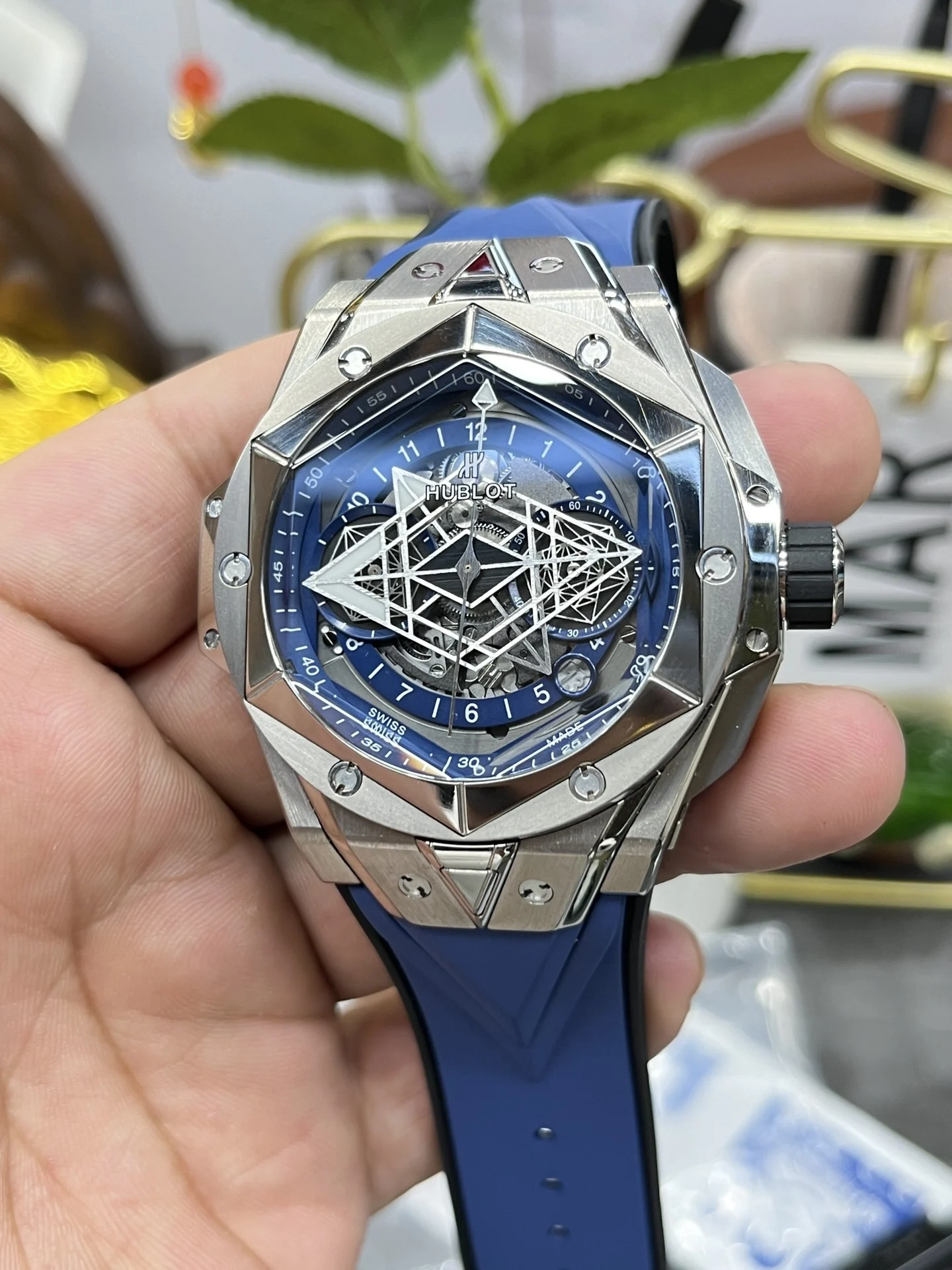BBF Tattoo Gen 2 / 45mm*16.6mm / 1240 Fully Automatic Flyback — photographed off the sweep